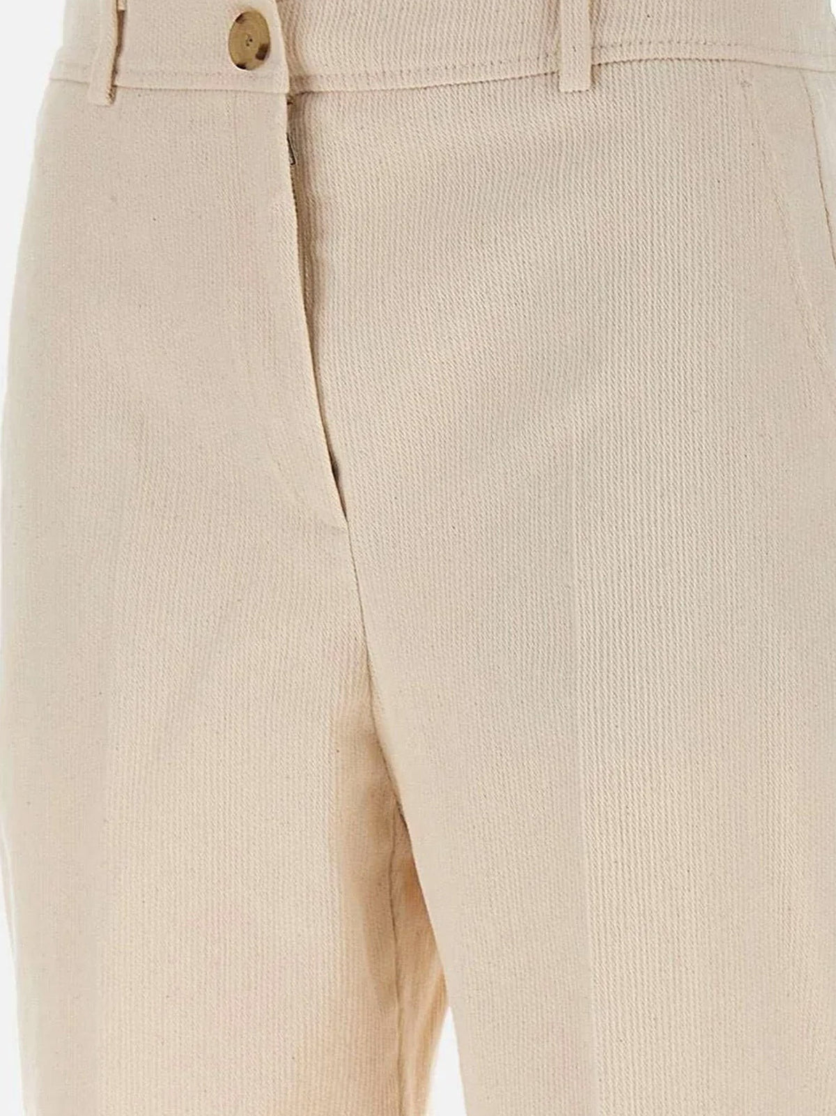 BOSS Women's Corduroy Trousers Grey