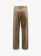 Tonywack Unisex Corduroy Unisex Trousers Beige, view 4