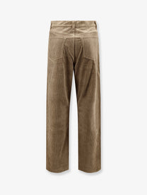 Tonywack Unisex Corduroy Unisex Trousers Beige