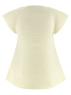 ISSEY MIYAKE Corrugated Knit Dress Yellow, view 2