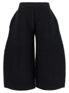 ISSEY MIYAKE Corrugated Knit Pants Black