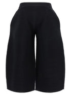ISSEY MIYAKE Corrugated Knit Pants Black, view 2
