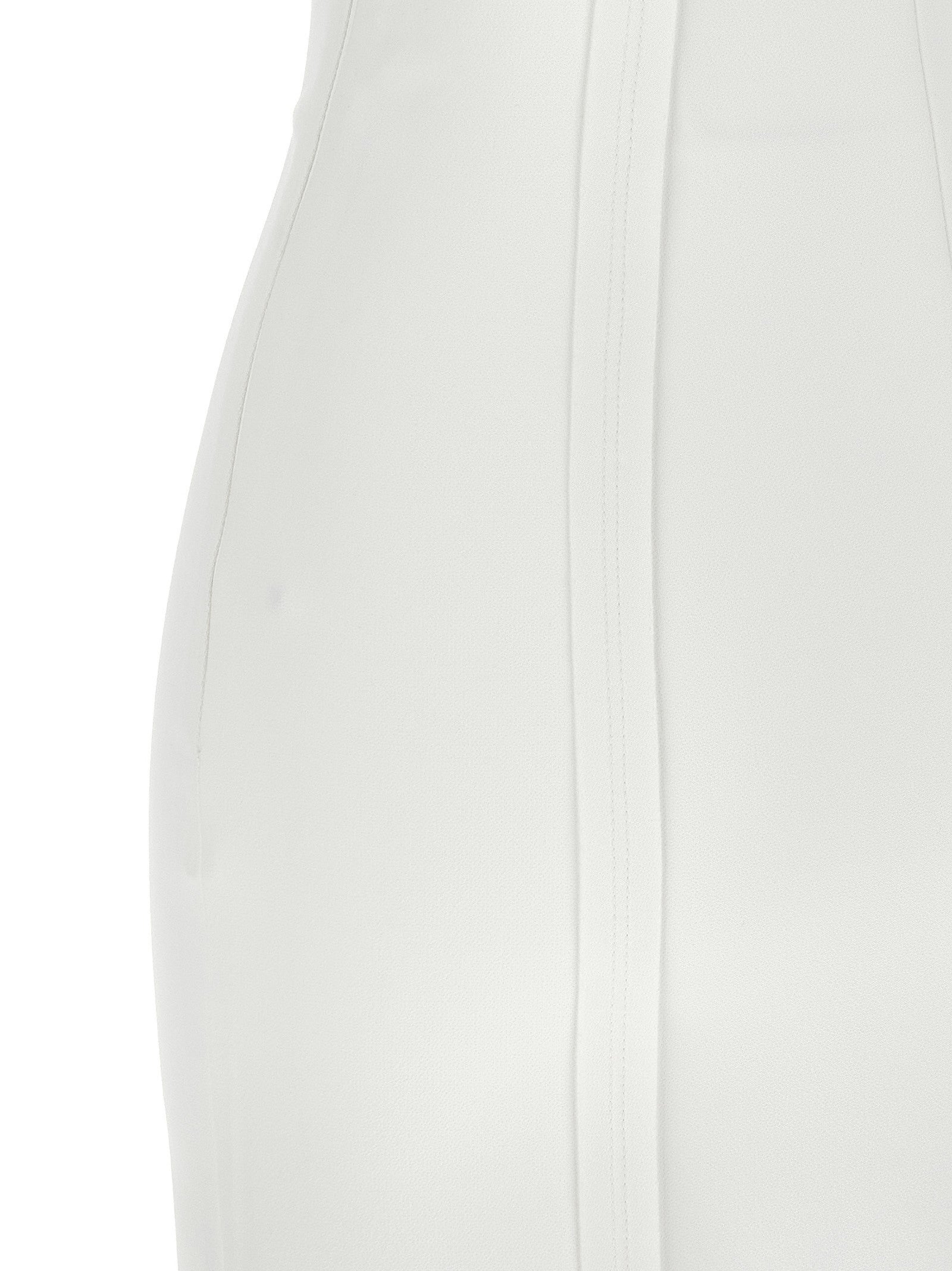 Elisabetta Franchi Corset Dress White