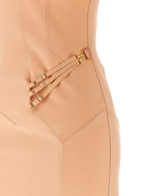 Elisabetta Franchi Corset Dress Blue