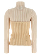 Jean Paul Gaultier Corset Sweater Beige, view 2