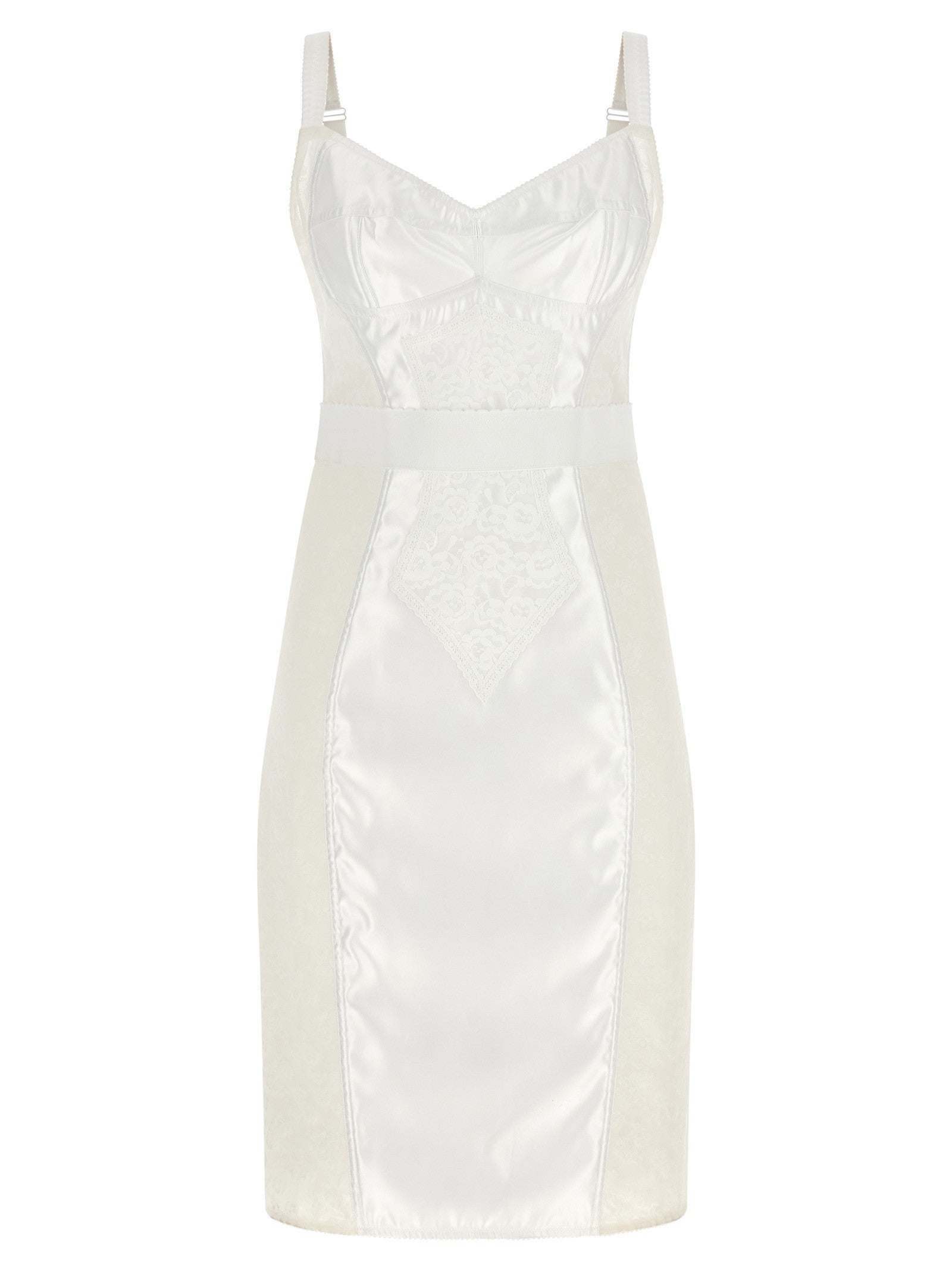 Dolce &amp; Gabbana Corsetry Dress White
