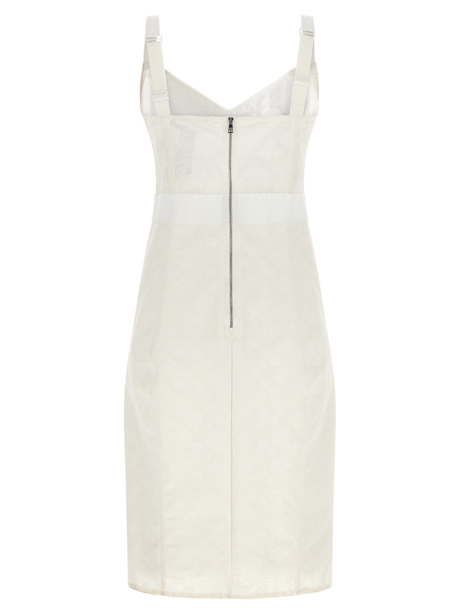 Dolce &amp; Gabbana Corsetry Dress White