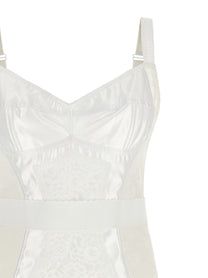 Dolce &amp; Gabbana Corsetry Dress White