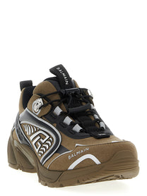 Balmain Cosmic Dust Sneakers Green