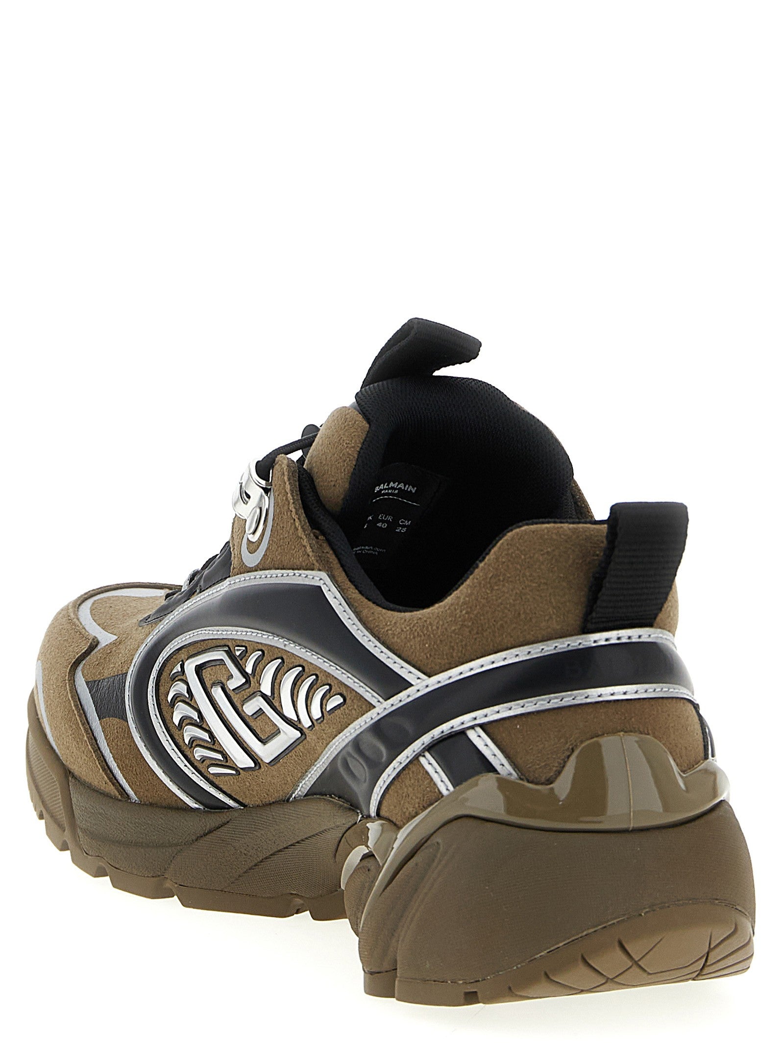 Balmain Cosmic Dust Sneakers Green
