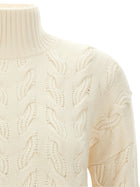 Max Mara Studio Cosmo Sweater White, view 3