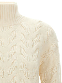 Max Mara Studio Cosmo Sweater White, view 3
