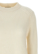 Loulou De Saison Cosmo Sweater White, view 3
