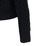 Max Mara Studio Cosmo Sweater Black, view 4
