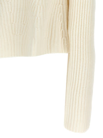 Loulou De Saison Cosmo Sweater White