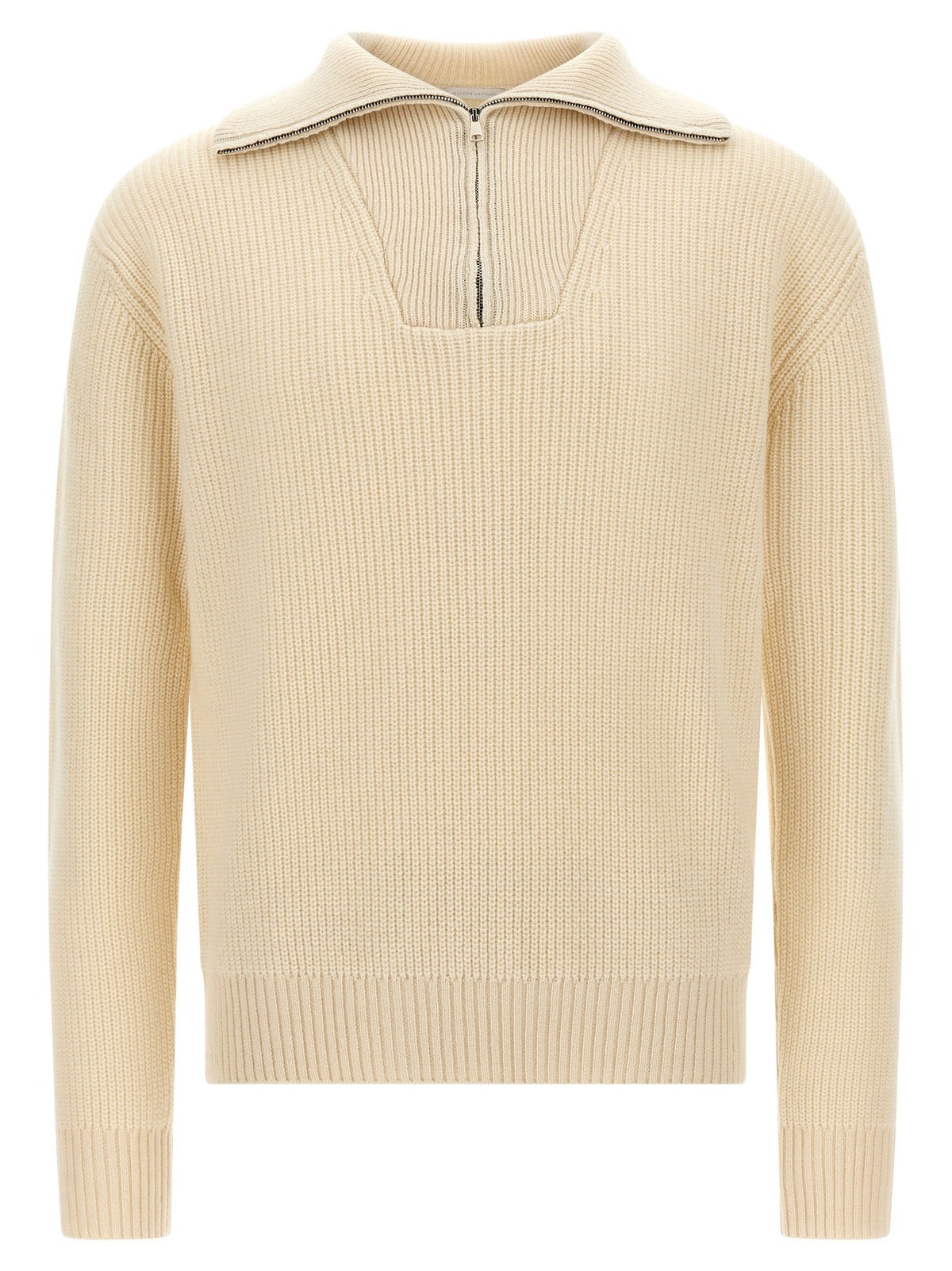 Oliver Lattughi Costa Inglese Sweater White