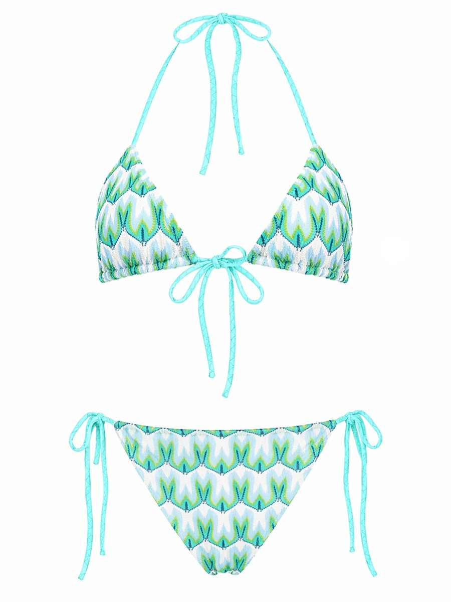 Missoni Women's Costume Bikini Con Stampa Multicolor