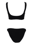 Hunza G Women's Bikini Xandra Swimsuit Black, view 3