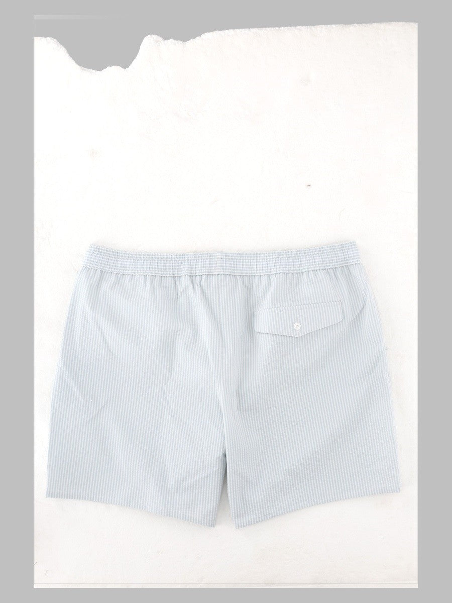 Lacoste Men's Costume Da Bagno Con Coulisse Blue