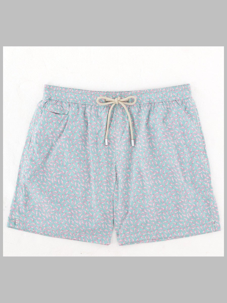 Mc2 Saint Barth Men's Costume DA Bagno Con Stampa Multicolor