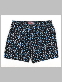 Mc2 Saint Barth Men's Costume DA Bagno Con Stampa Black