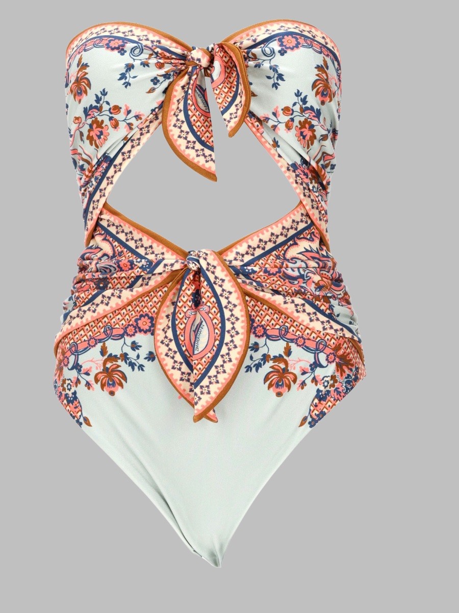 Zimmermann Women's Costume DA Bagno Intero Aster Multicolor