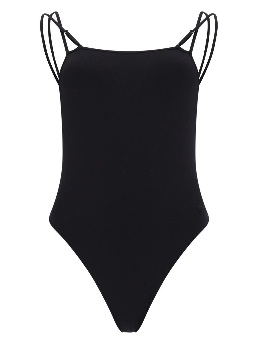 Tom Ford Women's Jersey Swimsuit One-Piece Black