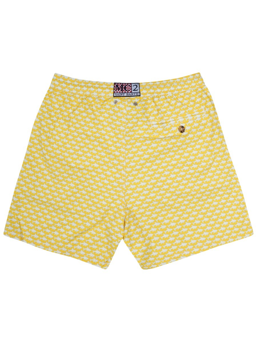 Mc2 Saint Barth Men's Costume DA Bagno Lighting Yellow