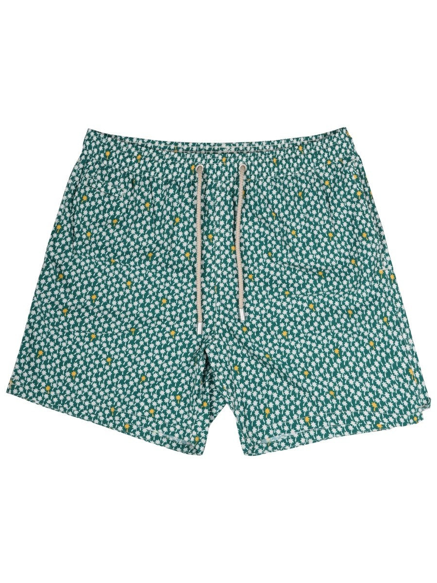 Mc2 Saint Barth Men's Costume DA Bagno Lighting Green