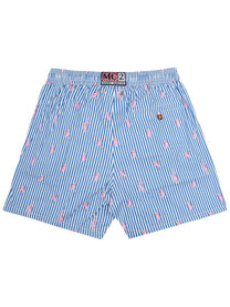Mc2 Saint Barth Men's Costume DA Bagno Lighting Blue
