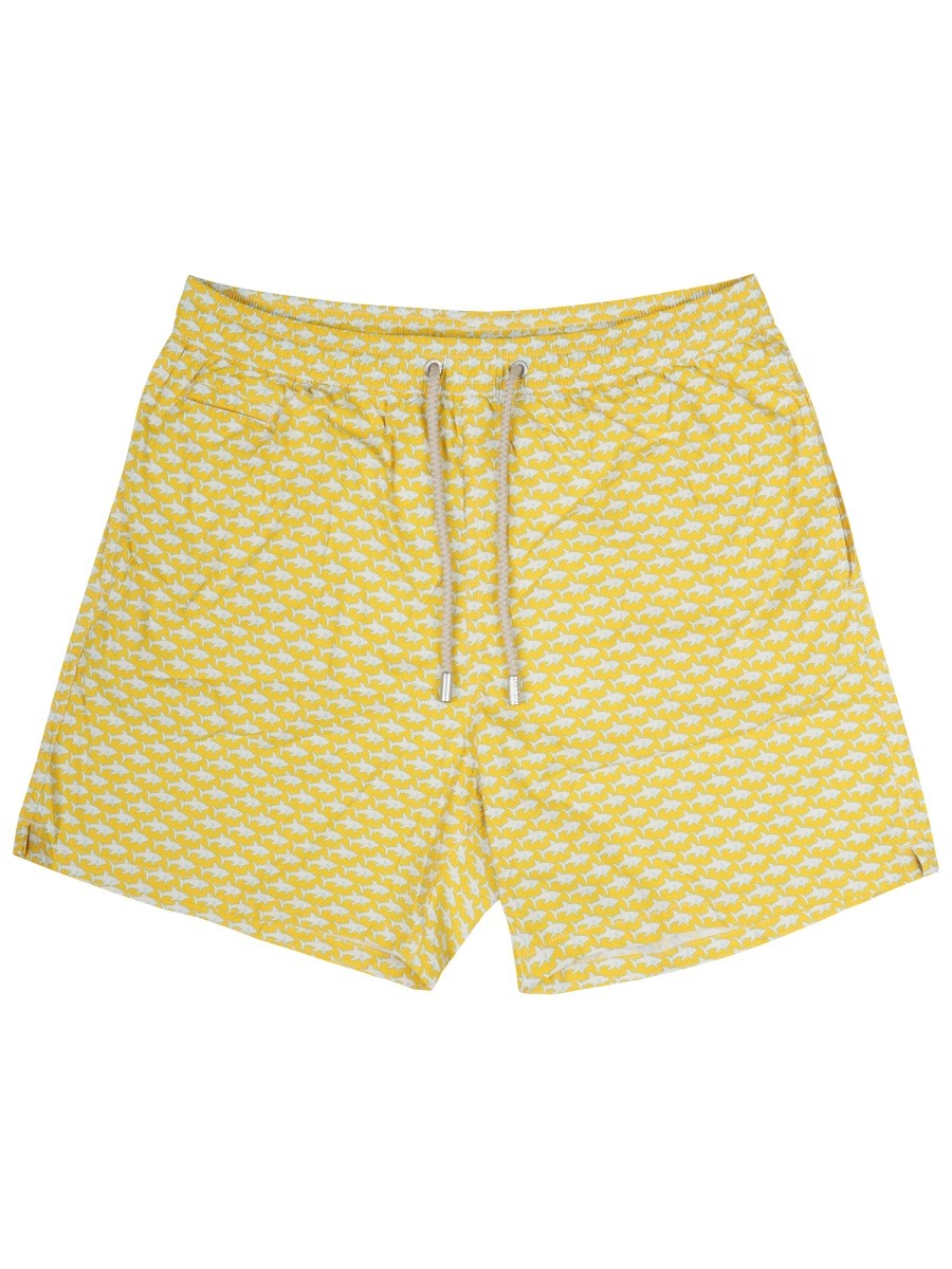 Mc2 Saint Barth Men's Costume DA Bagno Lighting Yellow