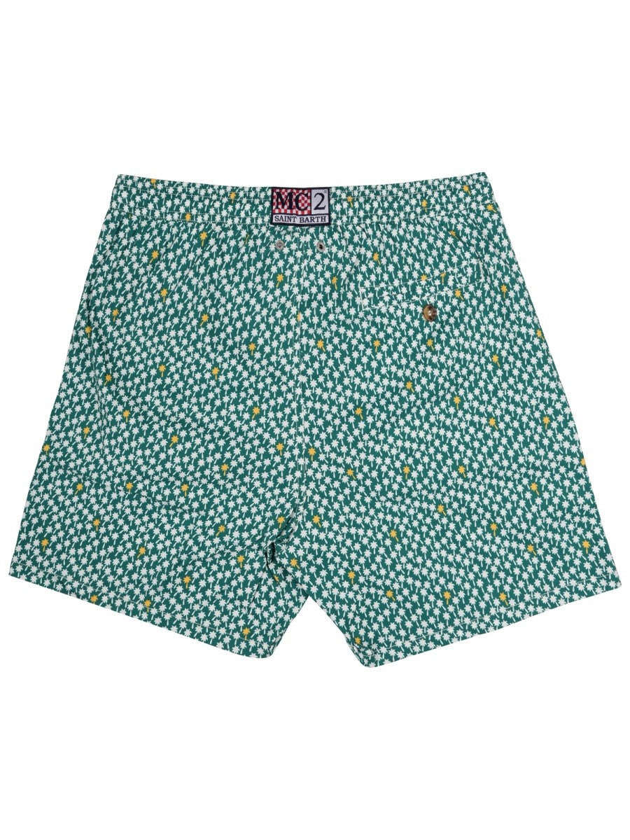 Mc2 Saint Barth Men's Swimsuit Lighting Green, view 2