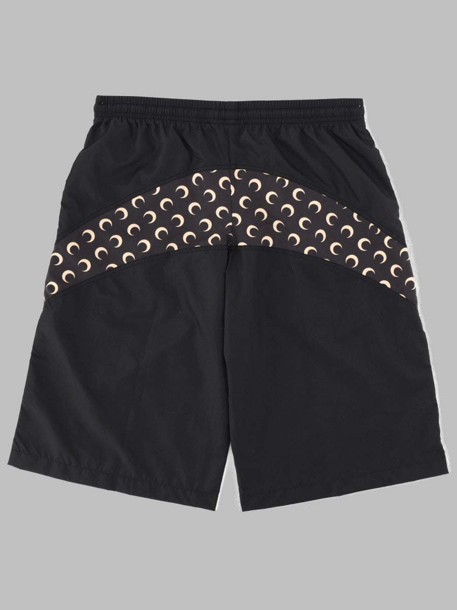 Marine Serre Men's Costume DA Bagno Moon Black
