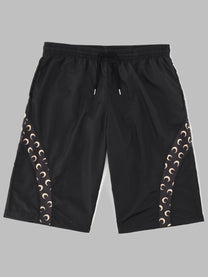 Marine Serre Men's Costume DA Bagno Moon Black