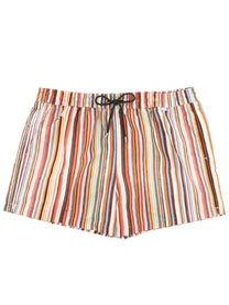 Paul Smith Men's Costume DA Bagno Painted Signature Stripe Multicolor