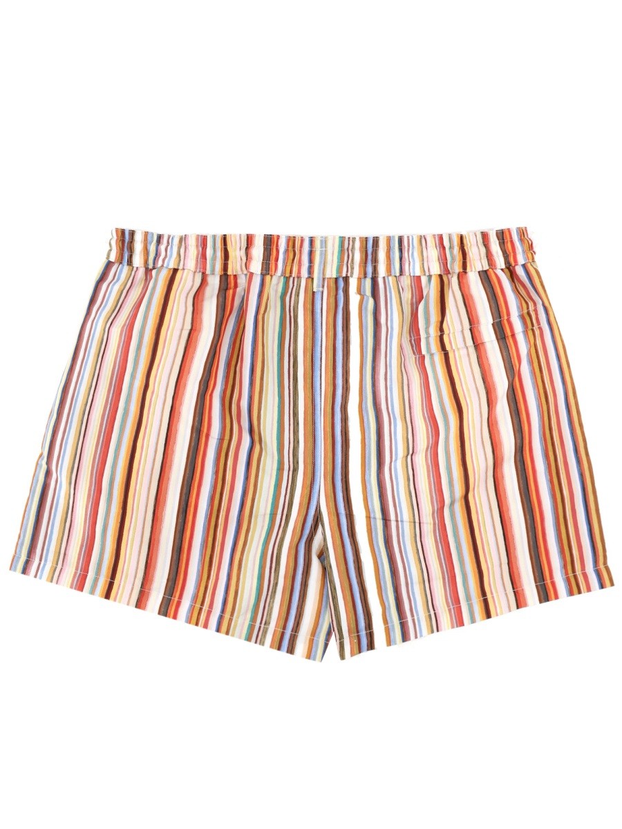 Paul Smith Men's Costume DA Bagno Painted Signature Stripe Multicolor