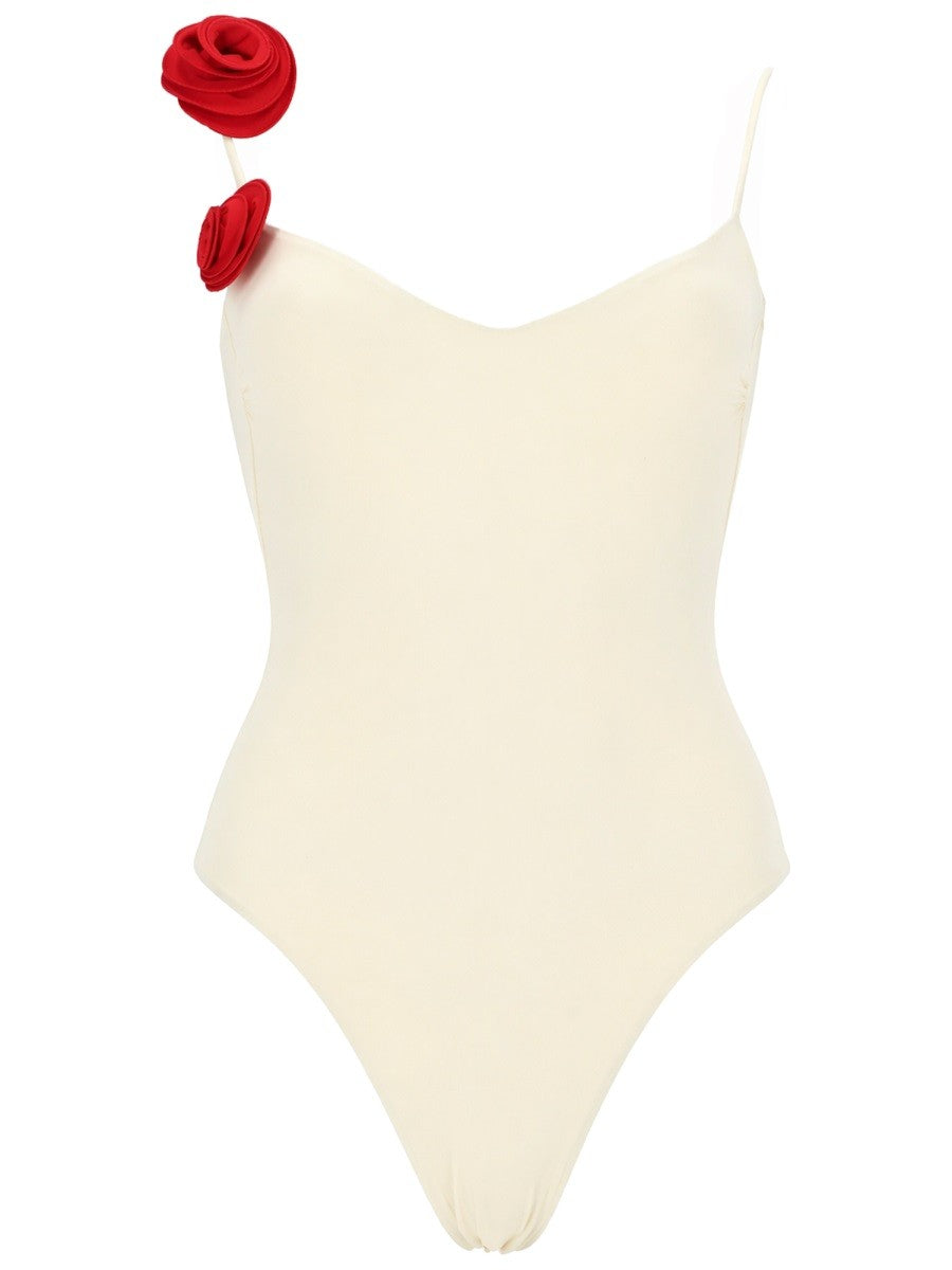 La Reveche Women's Costume Intero Ashar White