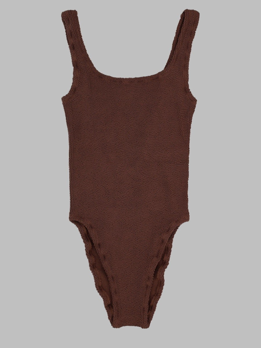 Mc2 Saint Barth Women's Costume Intero Crinkle Lora Brown