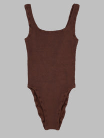 Mc2 Saint Barth Women's Costume Intero Crinkle Lora Brown