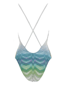 Missoni Women's Costume Intero in Viscosa Lamé Multicolor