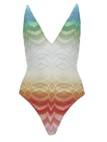 Missoni Women's Costume Intero in Viscosa Lamé Multicolor