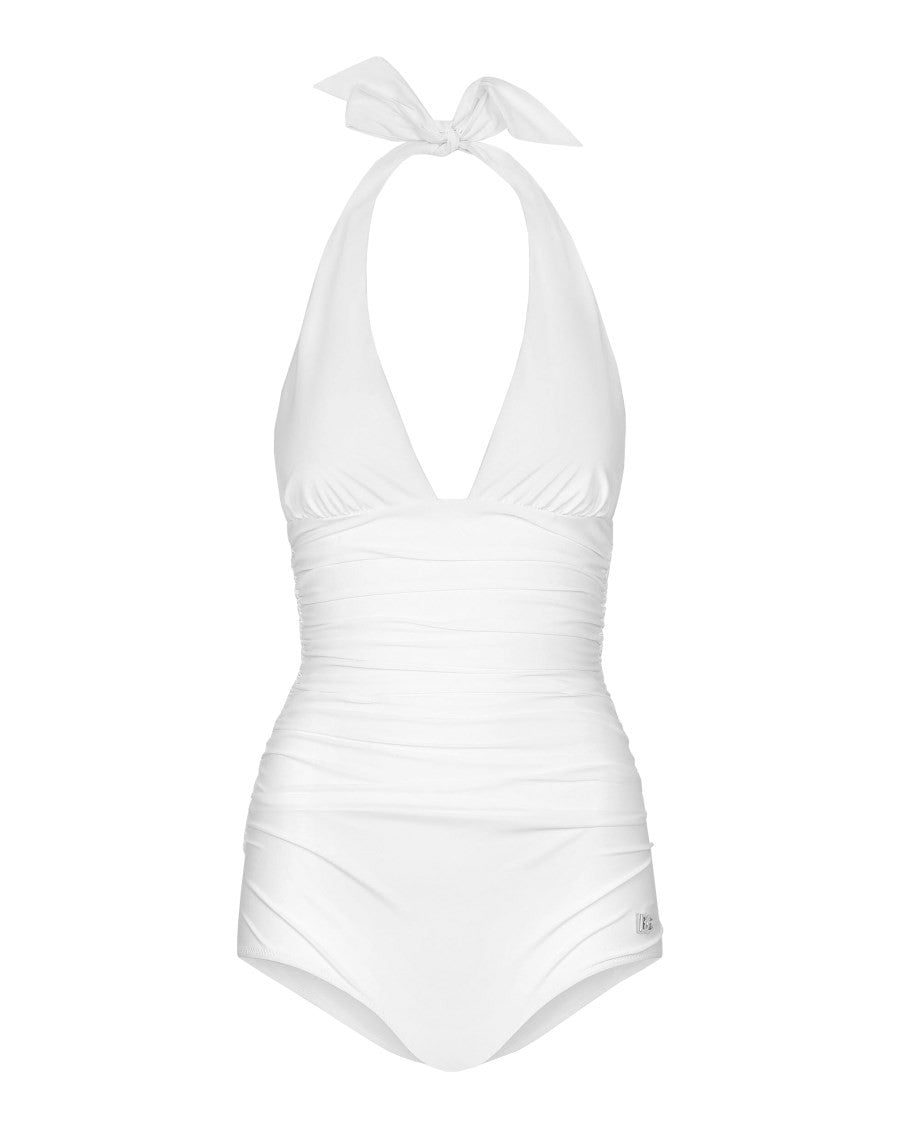 Dolce &amp; Gabbana Women's Costume Intero Scollato White