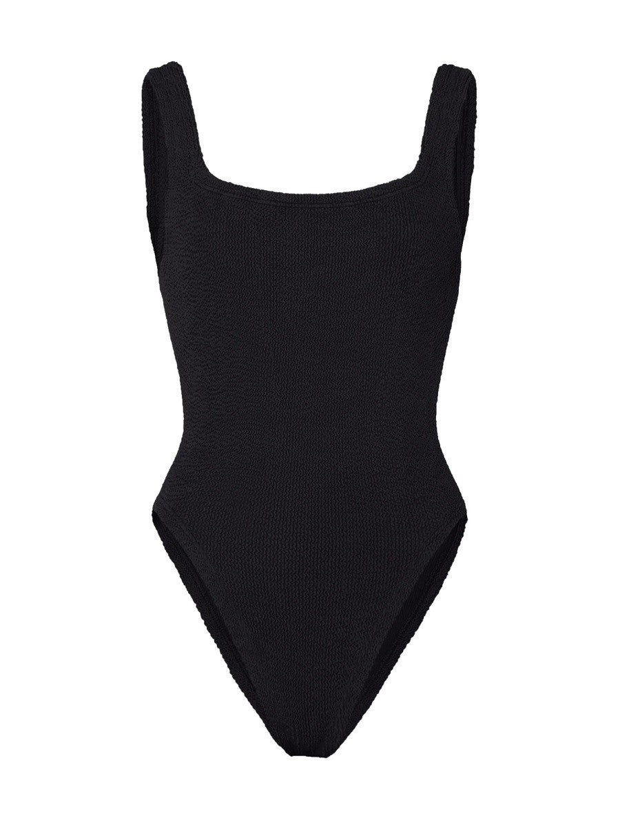 Hunza G Women's Costume Intero Square Neck Swim Black