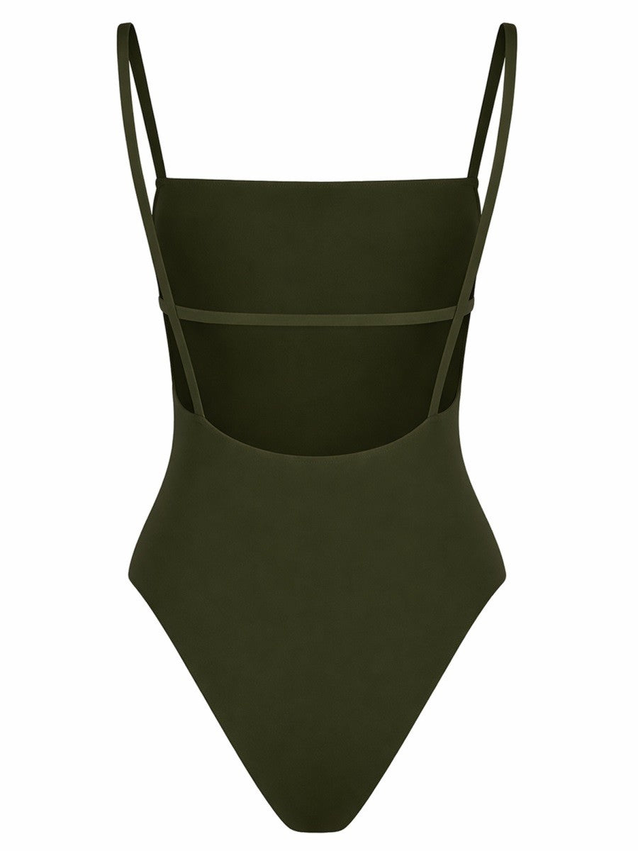 Lido Women's Costume Intero Tre Green