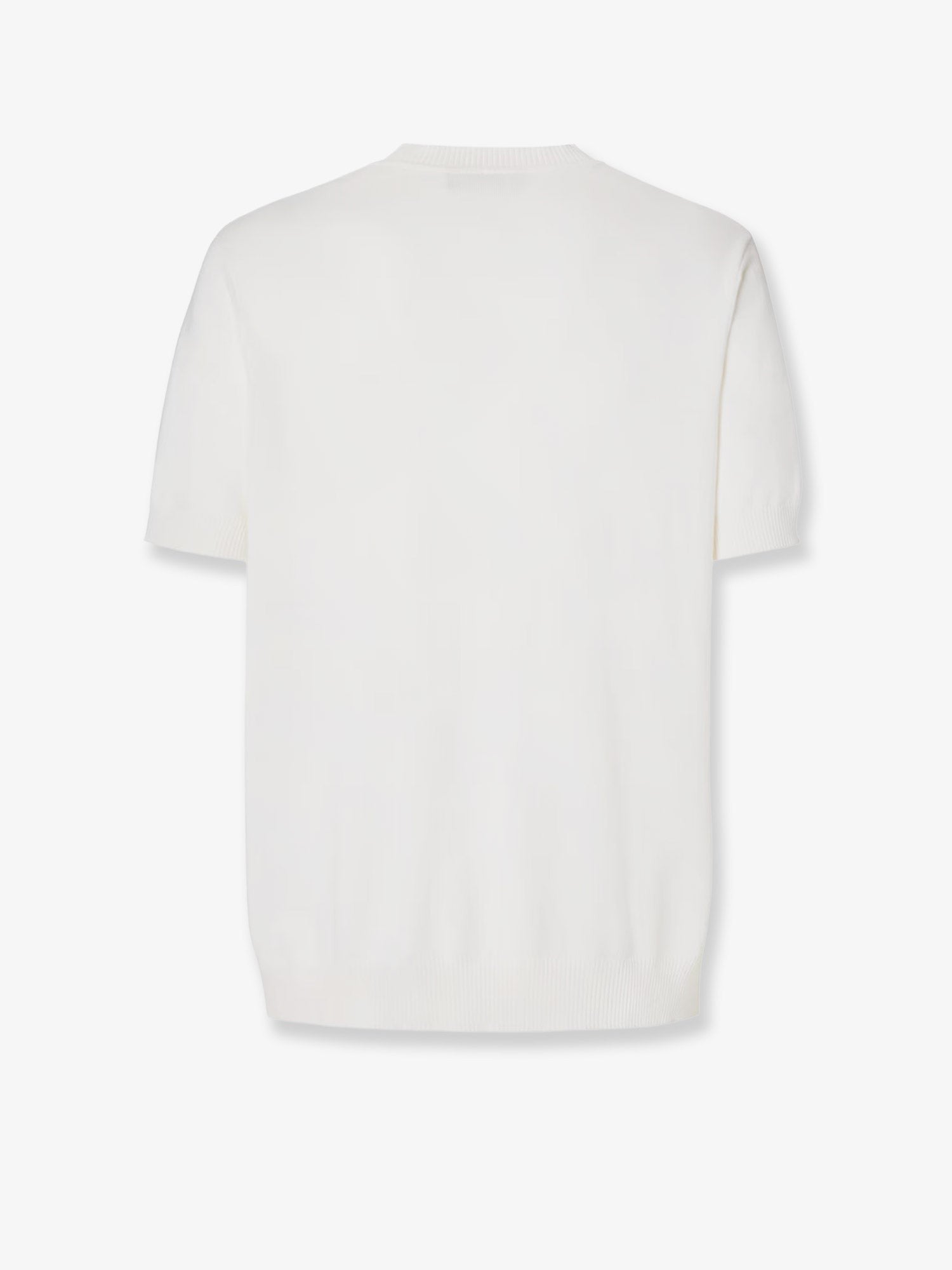 Fendi Men's Cotton and Cashmere Sweater White