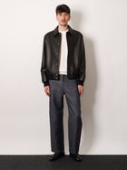 Fendi Men's Cotton and Cashmere Sweater White, view 2