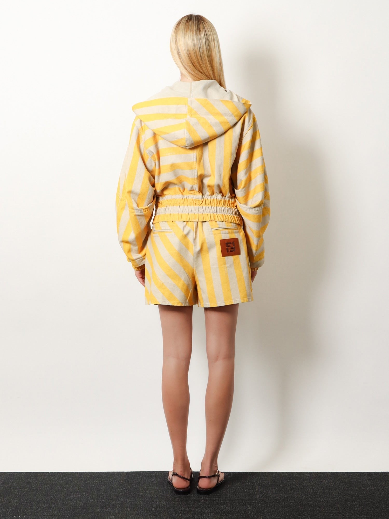 Fendi Women's Cotton and Linen Jacket GINESTRA 26