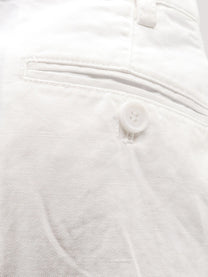 ASPESI Women's Cotton and Linen Shorts White