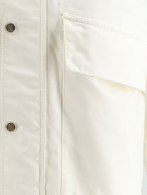 Brunello Cucinelli Men's Cotton and Nylon Blend Jacket White
