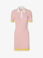 Fendi Women's Color Block Dress Blue